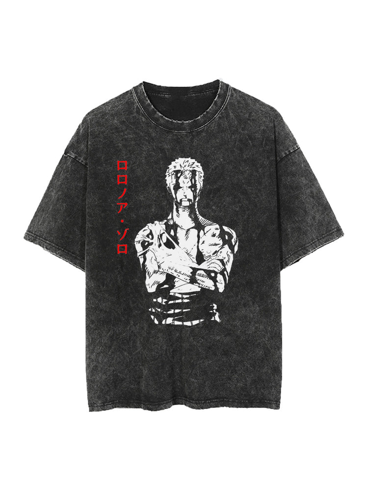 Nothing Happened Vintage Oversize Tee – Hokuro Japanese streetwear